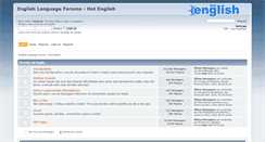 Desktop Screenshot of forum.hotenglish.com.br